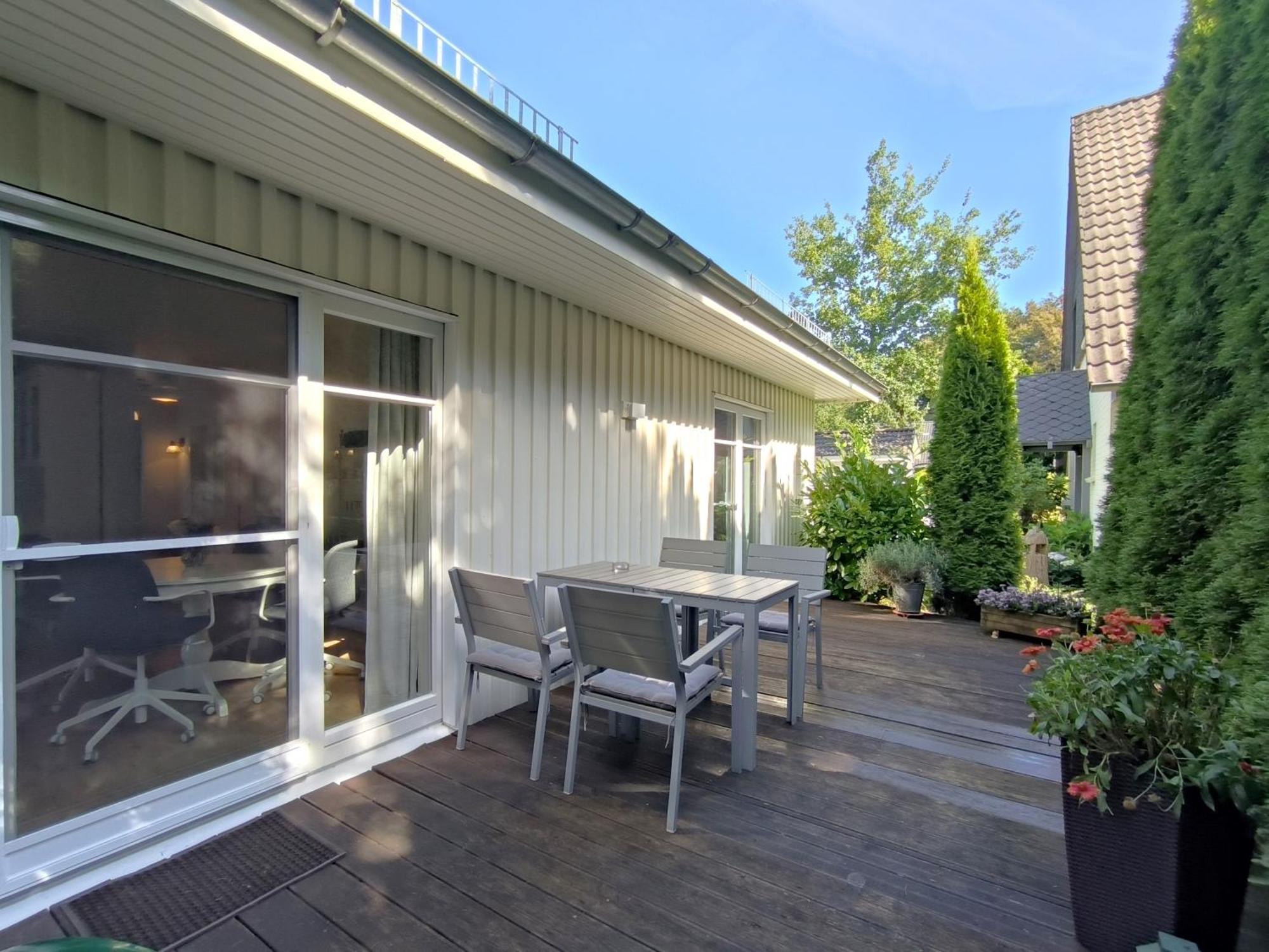 Ferienhaus Inger - Stilvolles Und Modernes Ferienhaus Mit Terrasse Und Gartennutzung Тарп Экстерьер фото