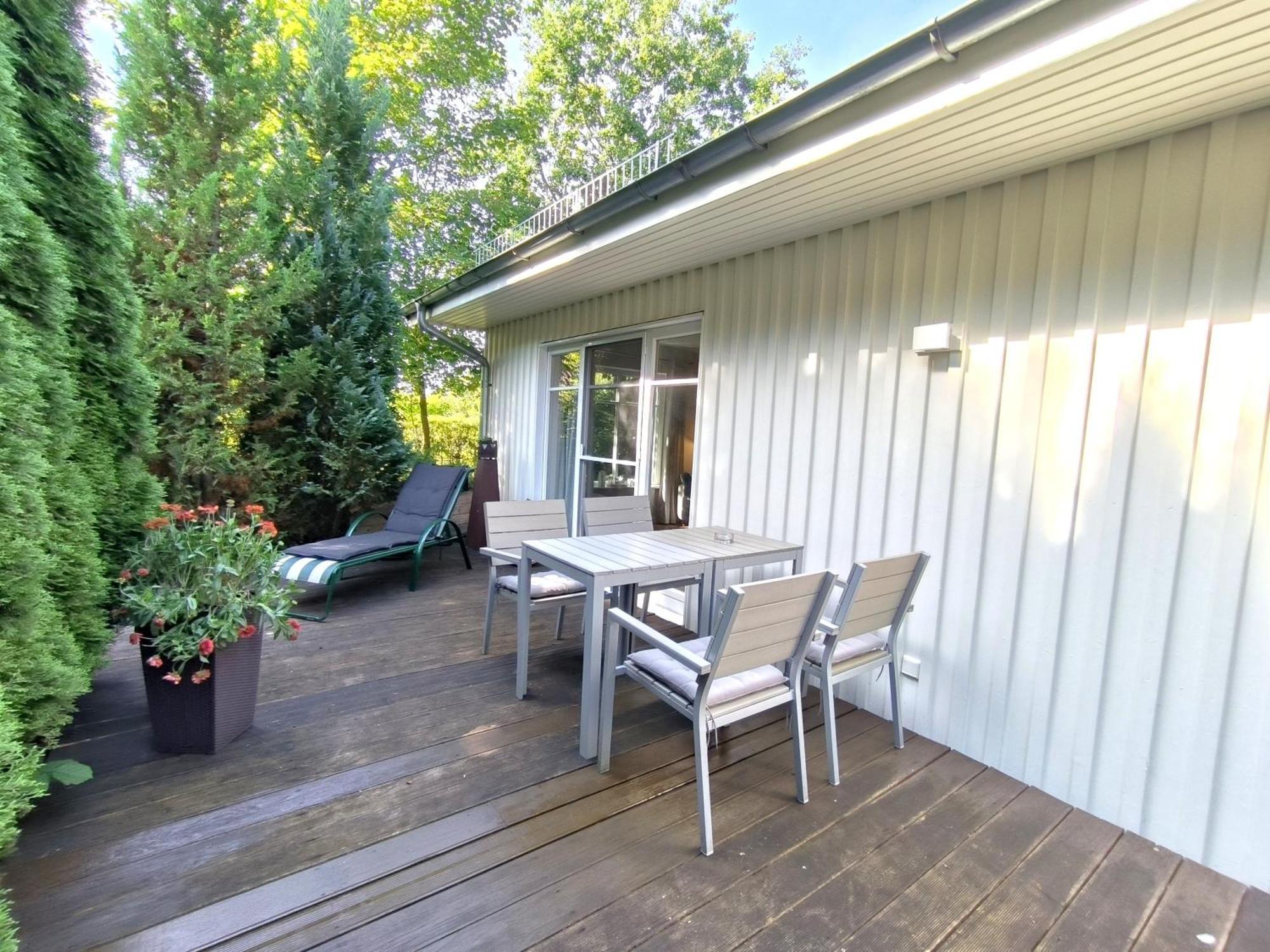 Ferienhaus Inger - Stilvolles Und Modernes Ferienhaus Mit Terrasse Und Gartennutzung Тарп Экстерьер фото